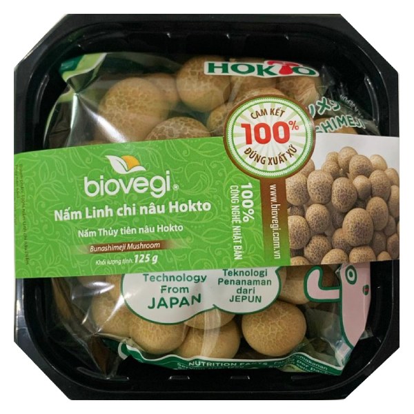 Nấm Linh Chi Nâu Hokto 125G