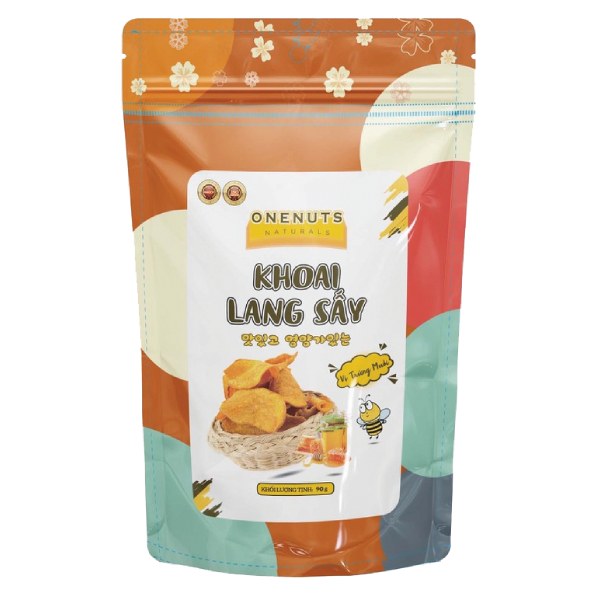 Khoai Lang Sấy Onenuts Vị Trứng Muối 100G