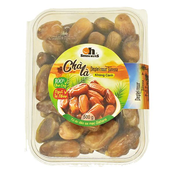 Chà Là Không Cành Oh Smile Nuts Tunisia Hộp 500G