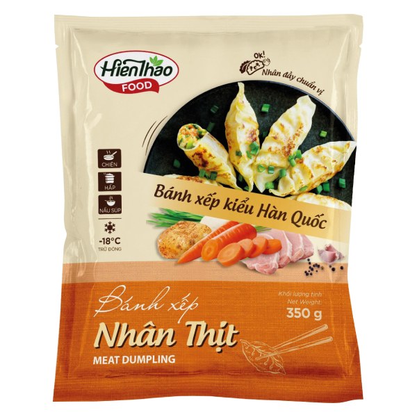 Bánh Xếp Kiểu Hàn Quốc Hiền Thảo Nhân Thịt 350G
