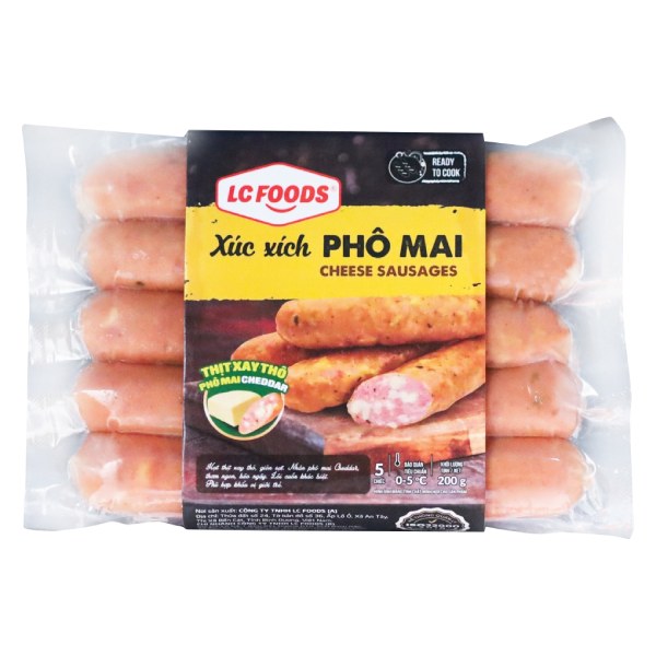 Xúc Xích Phô Mai LC Foods 200G