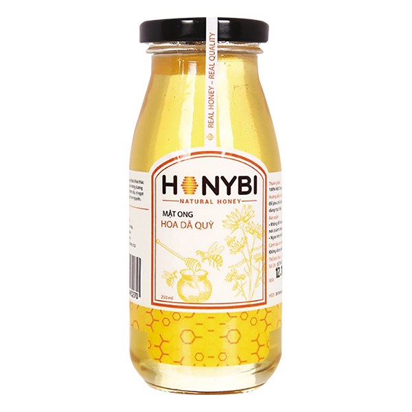 Mật Ong Honybi Hoa Dã Quỳ Chai 250Ml