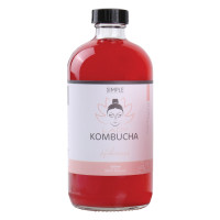 Trà Lên Men Lady Kombucha Vị Hoa Bụp Giấm Chai 500Ml