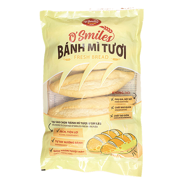 Bánh Mì Tươi O'smiles 350G