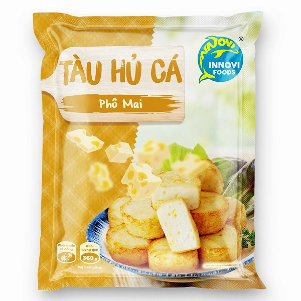 Tàu Hủ Cá Phô Mai Innovi Gói 360G