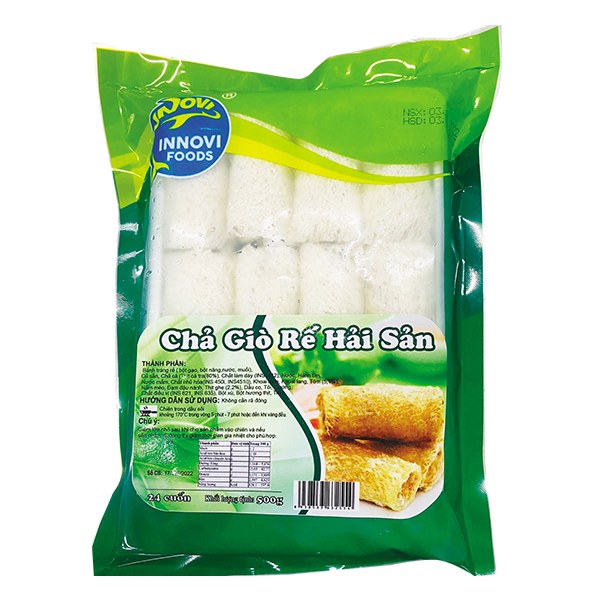 Chả Giò Rế Hải Sản Innovi 500G