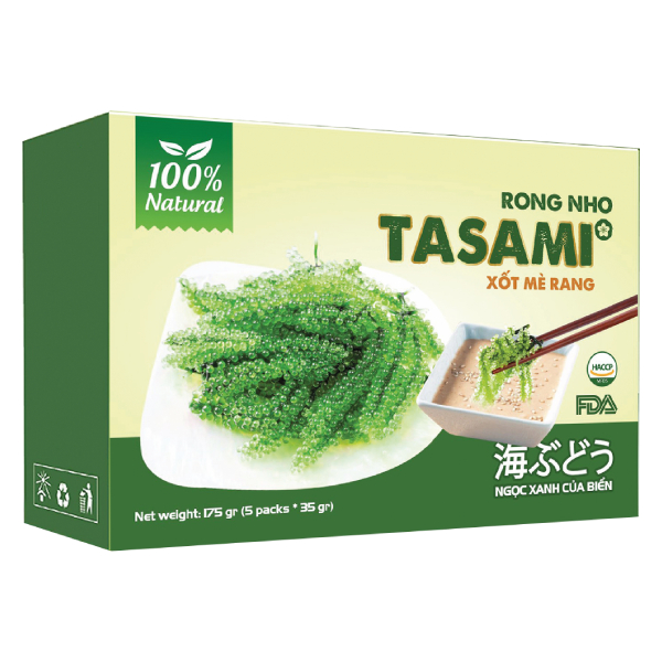 Rong Nho Tasami Xốt Mè Rang Hộp 175G