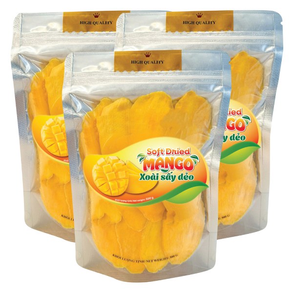 Combo 2+1 Gói Xoài Sấy Dẻo Tam Ngọc 500G