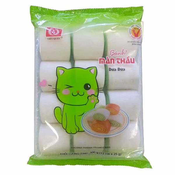 Bánh Màn Thầu Việt Quán Dừa Dứa 300G