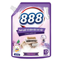 Nước Giặt 888 Hương Nước Hoa Premium Túi 3.2Kg