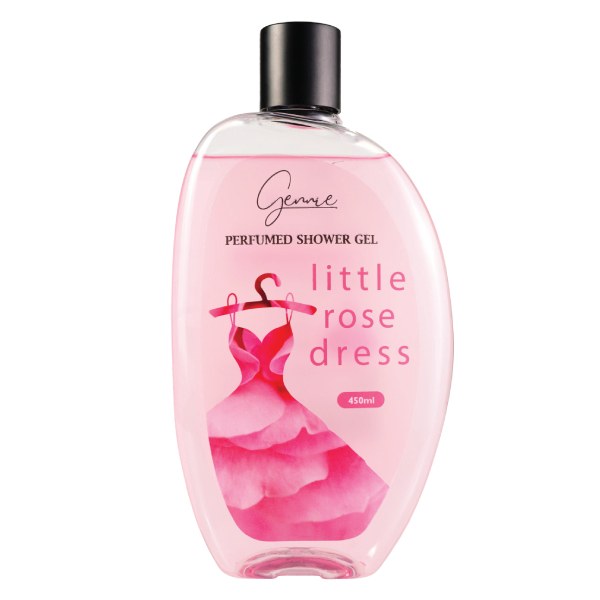 Sữa Tắm Nước Hoa Gennie Little Rose Dress Chai 450Ml