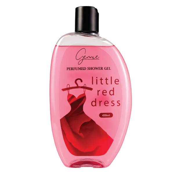 Sữa Tắm Nước Hoa Gennie Little Red Dress Chai 450Ml