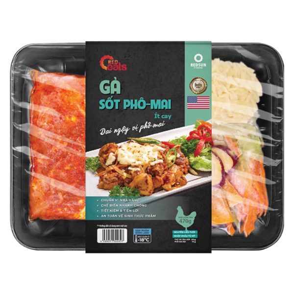 Gà Sốt Phô Mai Orifood Ít Cay 470G