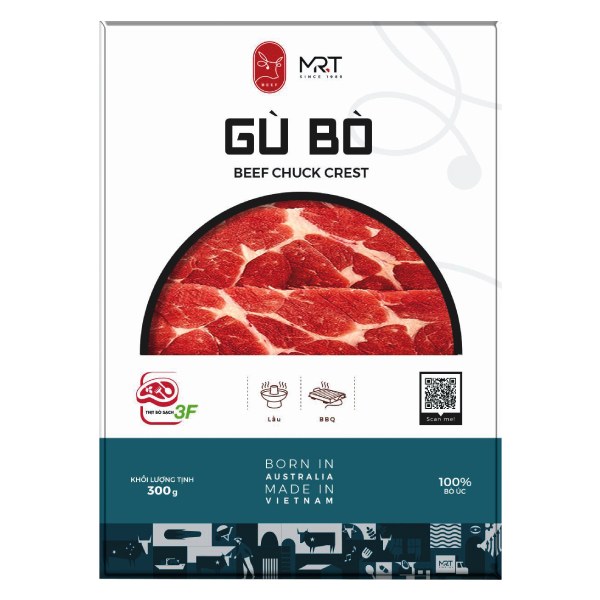 Gù Bò Úc Đông Lạnh Mr.T Hộp 300G