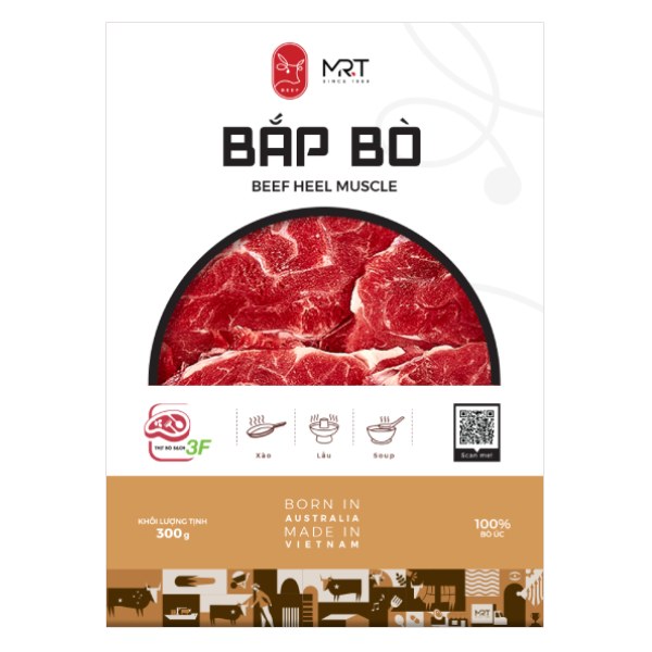 Bắp Bò Úc Đông Lạnh Mr.T 300G