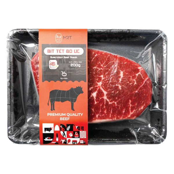 Bít Tết Bò Úc Đông Lạnh Mr.T 200G
