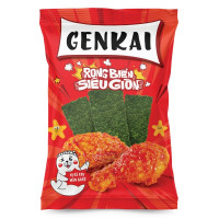 Rong Biển Siêu Giòn Genkai Vị Gà Cay Hàn Quốc Gói 14G
