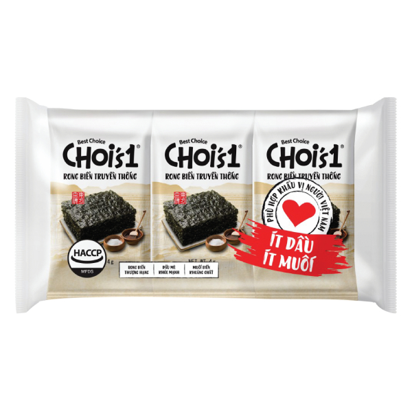 Lô 3 Rong Biển Choi's Truyền Thống 12G