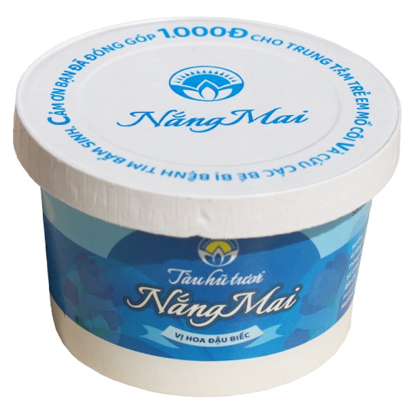 Tàu Hủ Tươi Nắng Mai Vị Đậu Biếc 160G