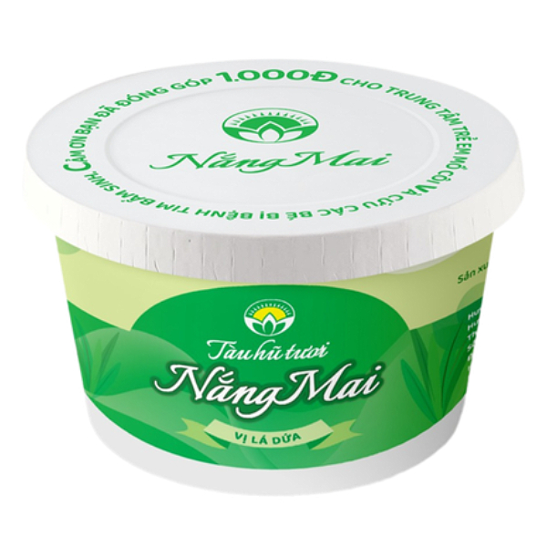 Tàu Hủ Tươi Nắng Mai Vị Lá Dứa Hũ 160G