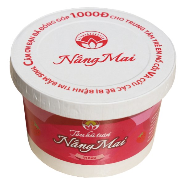Tàu Hủ Tươi Nắng Mai Vị Dâu 160G