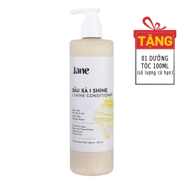 Dầu Xả Jane I Shine Chai 350Ml