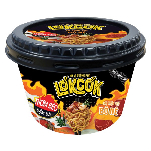 (Only Emartmall) Mì Trộn Lókcók Bò Né Tô 93G