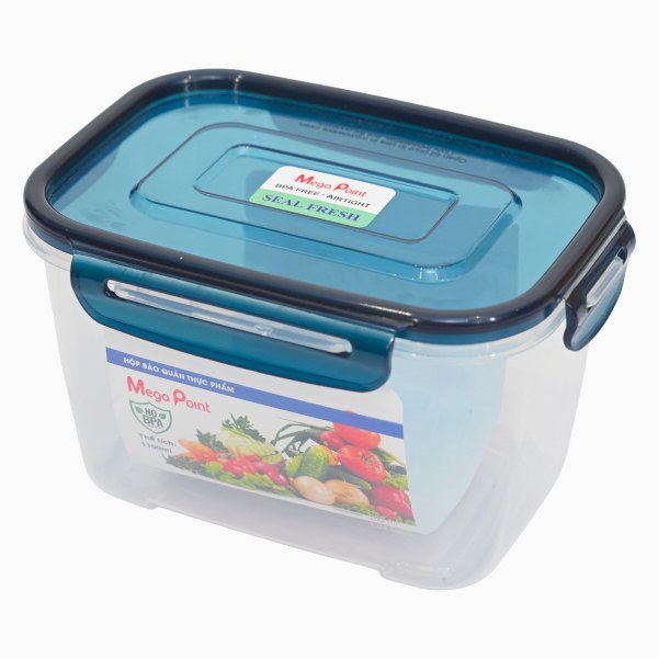 Hộp Bảo Quản Thực Phẩm Mega Point 1100Ml