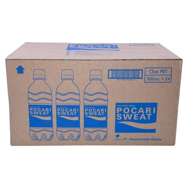 Nước Ion Pocari Sweat Thùng 24 Chai 500Ml