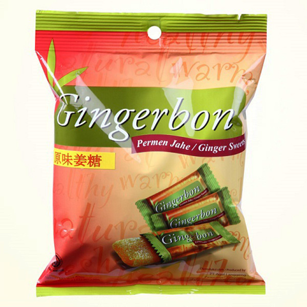Kẹo Mềm Gingerbon Gừng Gói 125G