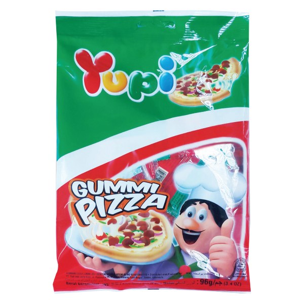 Kẹo Dẻo Yupi Gummi Pizza Gói 88G