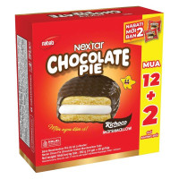 Bánh Chocolate Pie Nabati Nextar Hộp 392G