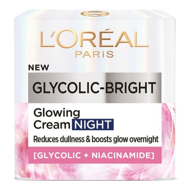 Kem Dưỡng Sáng Da Ban Đêm L'oreal Glycolic 50Ml