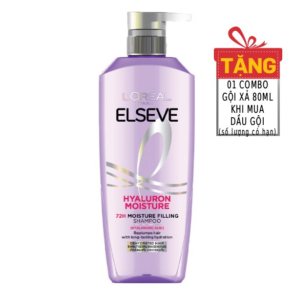 Dầu Gội L'Oreal Elseve Dưỡng Ẩm Chuyên Sâu 620Ml