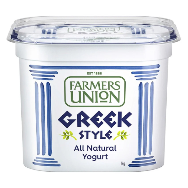 Sữa Chua Ăn Farmers Union Greek Style Nguyên Chất Hộp 1Kg