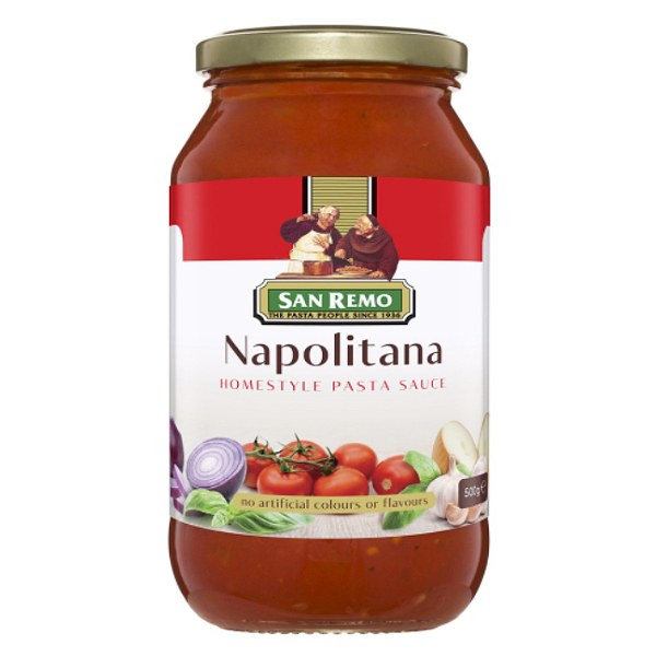 Sốt Mì Ý Napoli San Remo 500G