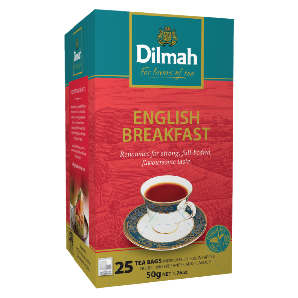 Trà Dilmah English Breakfast 25 Gói*2G