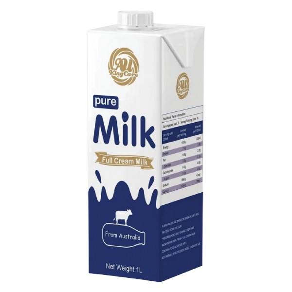 Sữa Tươi Tiệt Trùng Au Kingcare Nguyên Kem 3.5% 1L