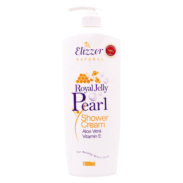 Sữa Tắm Dưỡng Trắng Da Elizzer Ngọc Trai 1L