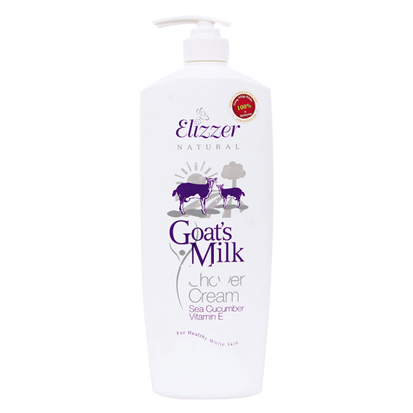Sữa Tắm Dưỡng Trắng Da Elizzer Sữa Dê 1L