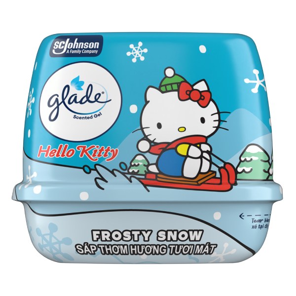Sáp Thơm Glade Hello Kitty Hương Tươi Mát 180G