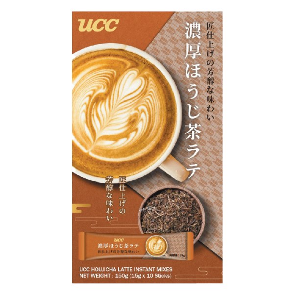 Trà Hòa Tan Ucc Hojicha Latte Hộp 10 Gói*15G