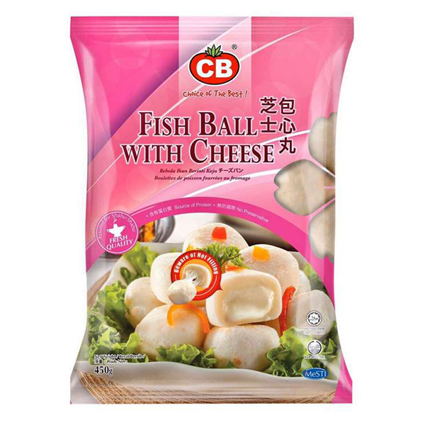Cá Viên Nhân Phô Mai CB Gói 500G