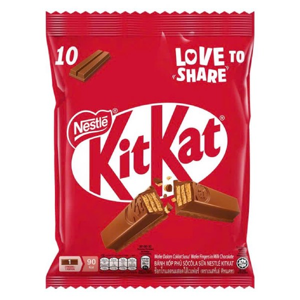 Socola Kitkat 2F Gói 10 Thanh*17G