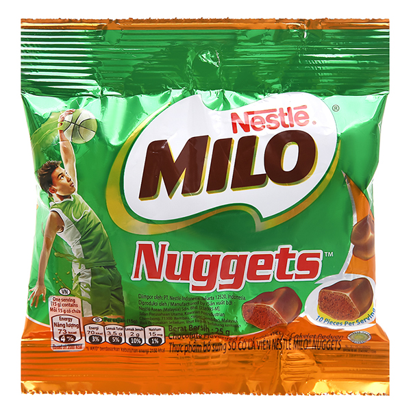 Socola Milo Nuggets 25G