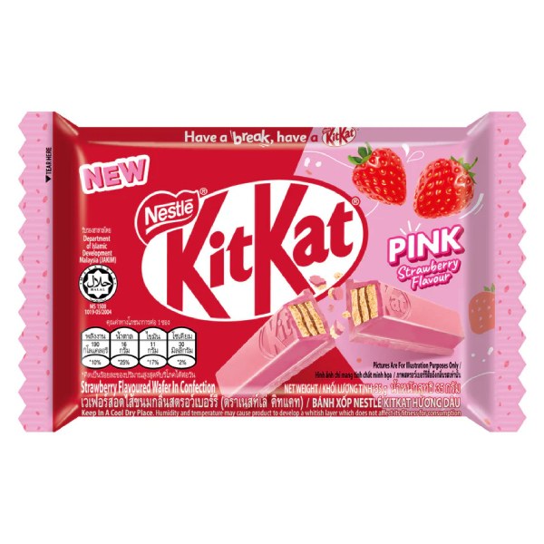 Socola KitKat Dâu 4F 35G