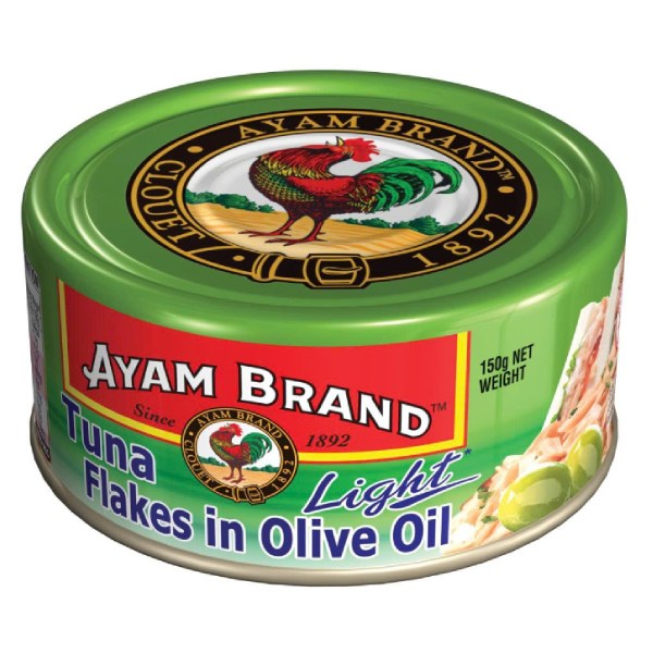 Cá Ngừ Ayam Brand Ngâm Dầu Olive Hộp 150G