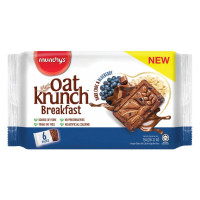 Bánh Yến Mạch Munchy's Oat Krunch Socola Việt Quất Gói 192G