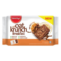 Bánh Yến Mạch Munchy's Oat Krunch Socola Hạnh Nhân Gói 192G